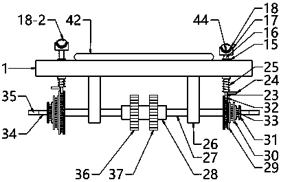 Postsurgical rehabilitation nursing device for department of cardiology