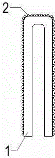 Brazed super abrasive band saw and preparation method thereof