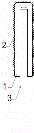 Brazed super abrasive band saw and preparation method thereof