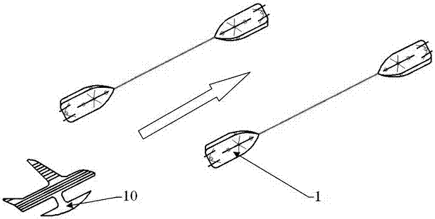 Seaplane landing system based on collaboration of multiple unmanned vessels and seaplane landing method thereof