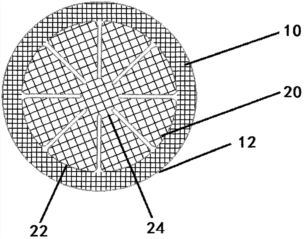 Partially absorbed herniorrhaphy patch