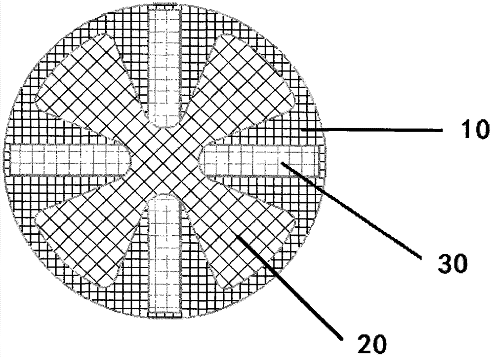 Partially absorbed herniorrhaphy patch