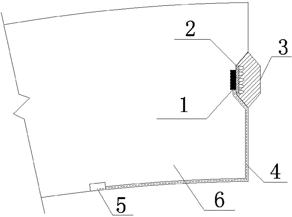 Shield tunnel segment joint stress in-situ measurement method