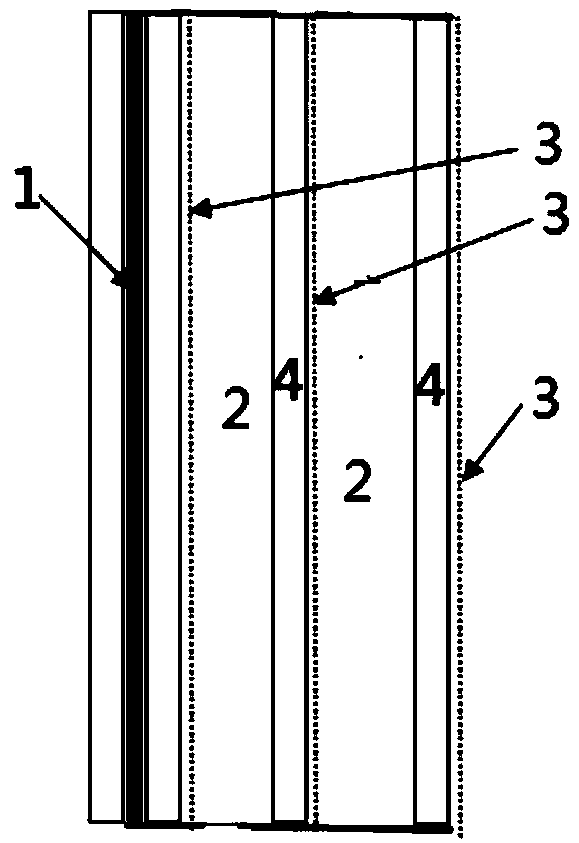 Intelligent glass system with efficient one-way light and heat transfer function