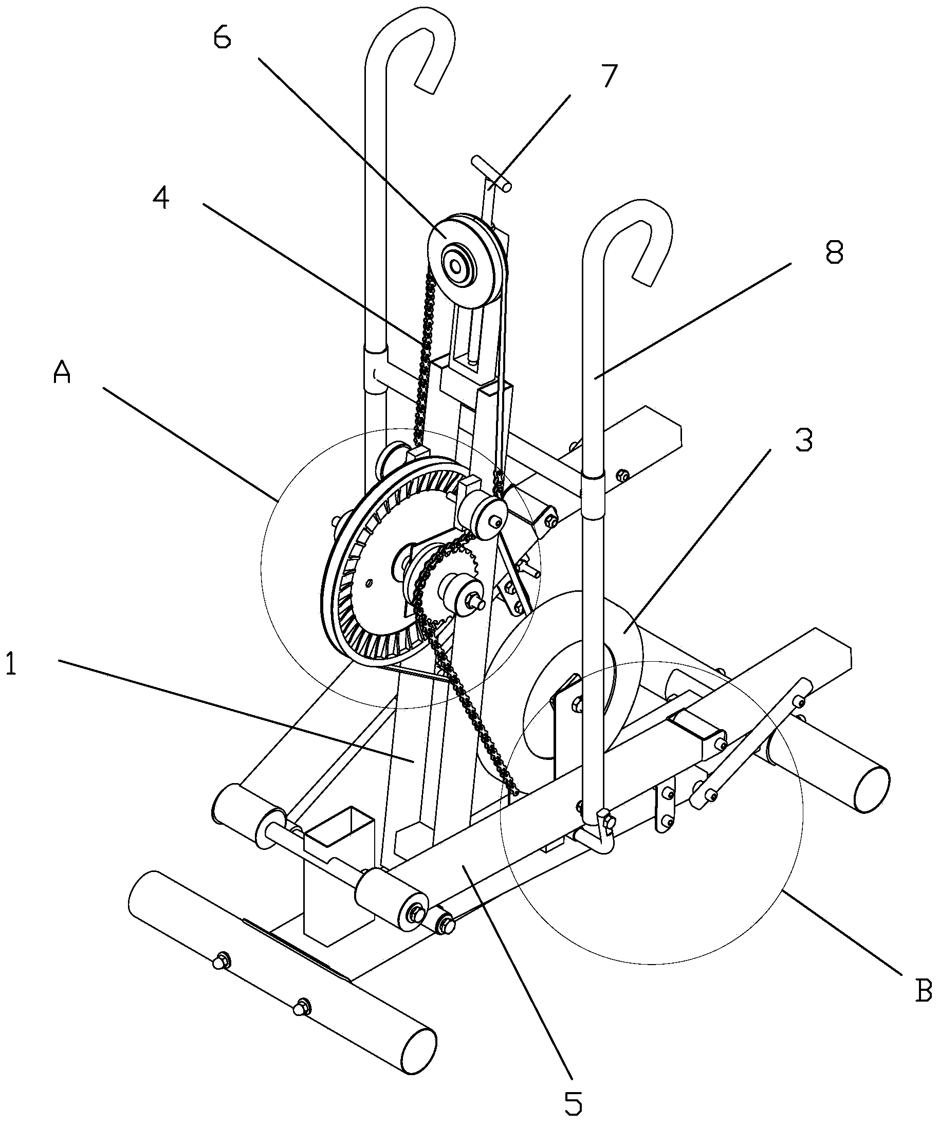 Novel mountaineering machine