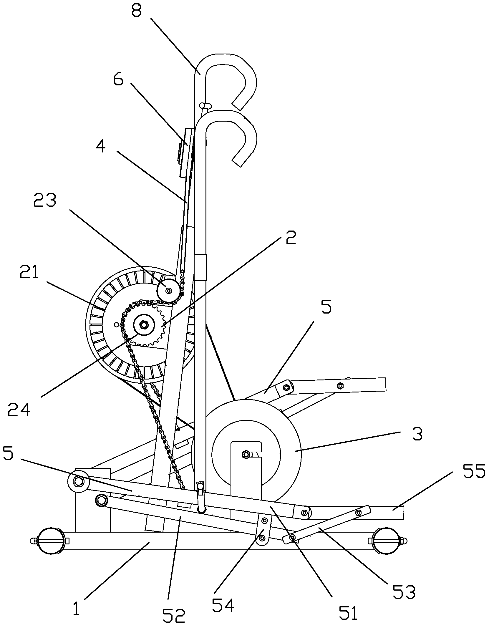 Novel mountaineering machine