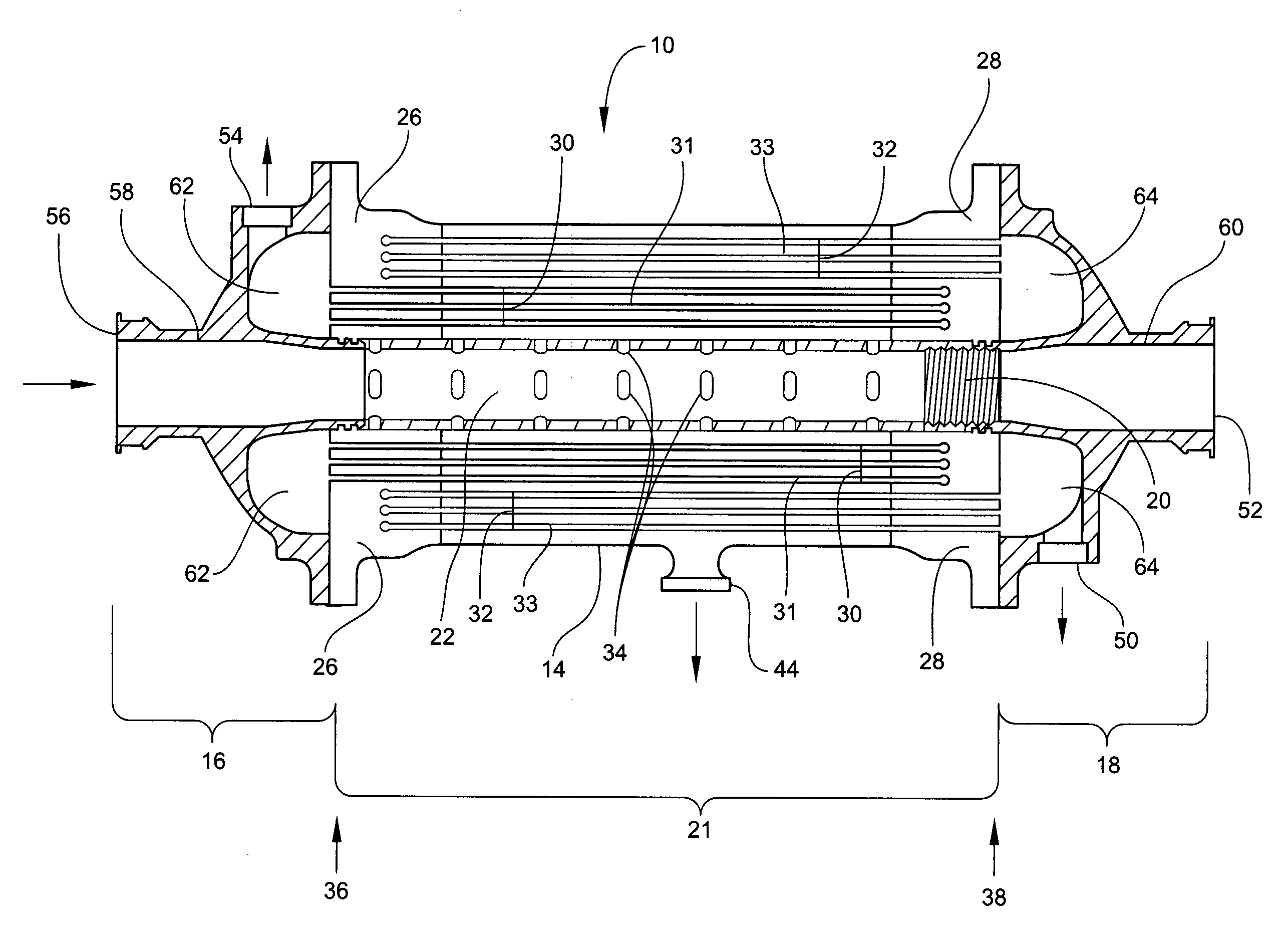 Membrane contactor and method of making the same