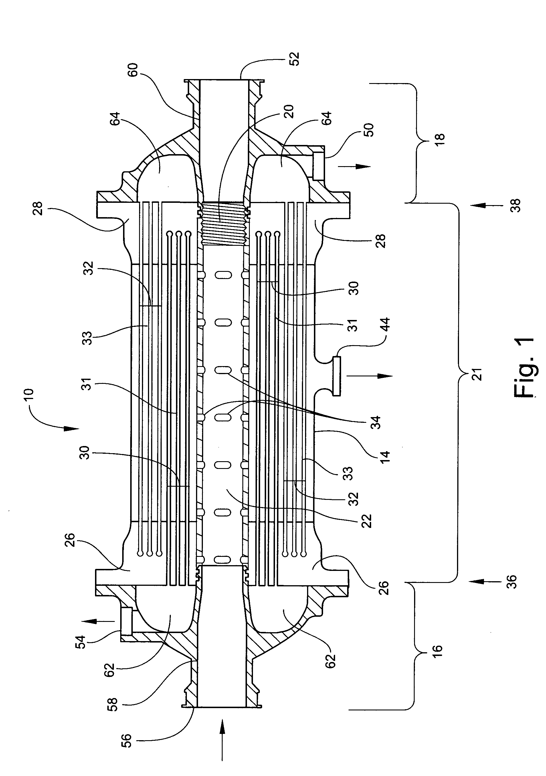 Membrane contactor and method of making the same