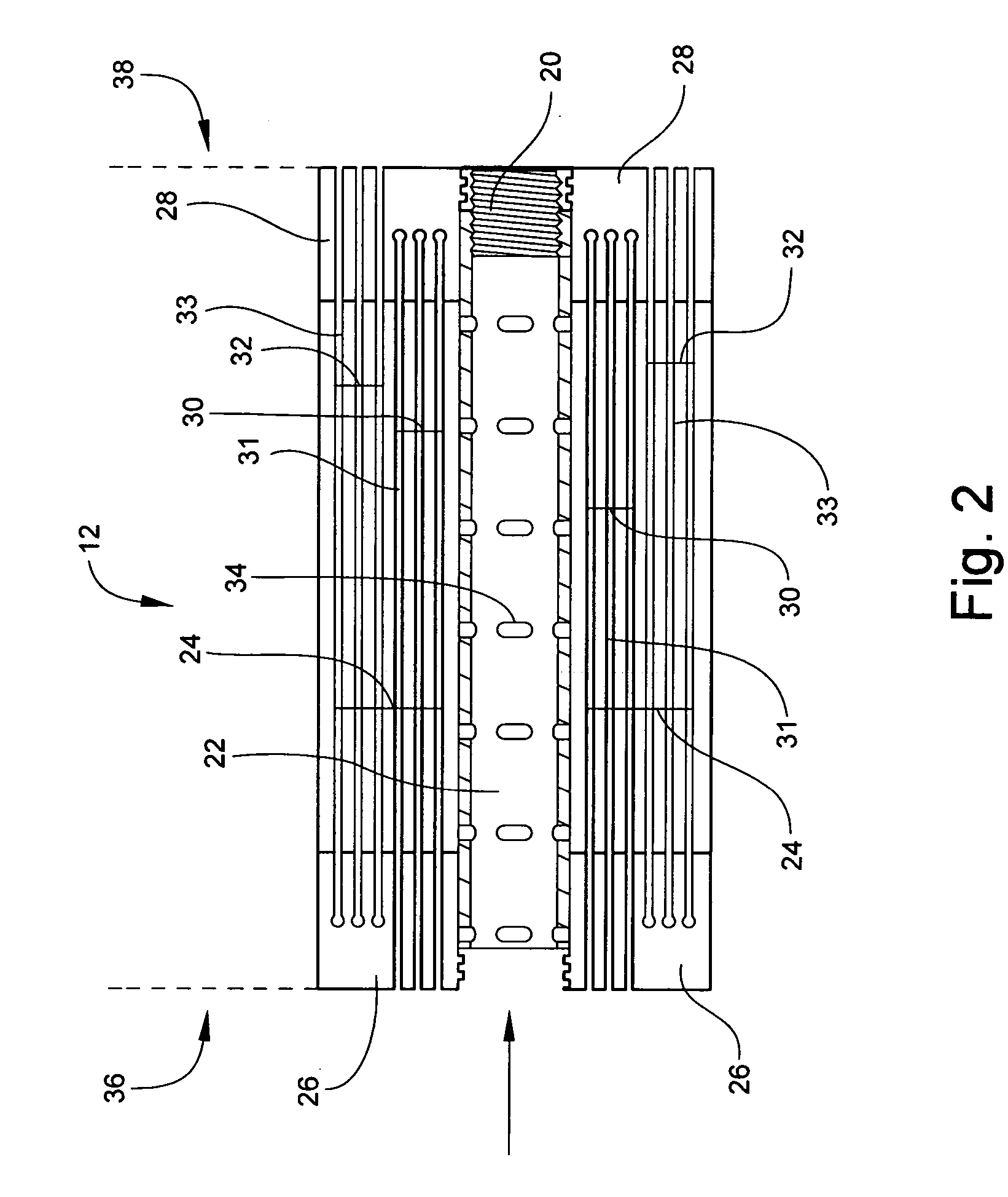 Membrane contactor and method of making the same