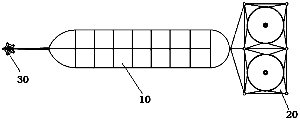 Large fishery production platform integrating deep and open sea factory ship and net cages and operating method of fishery production platform