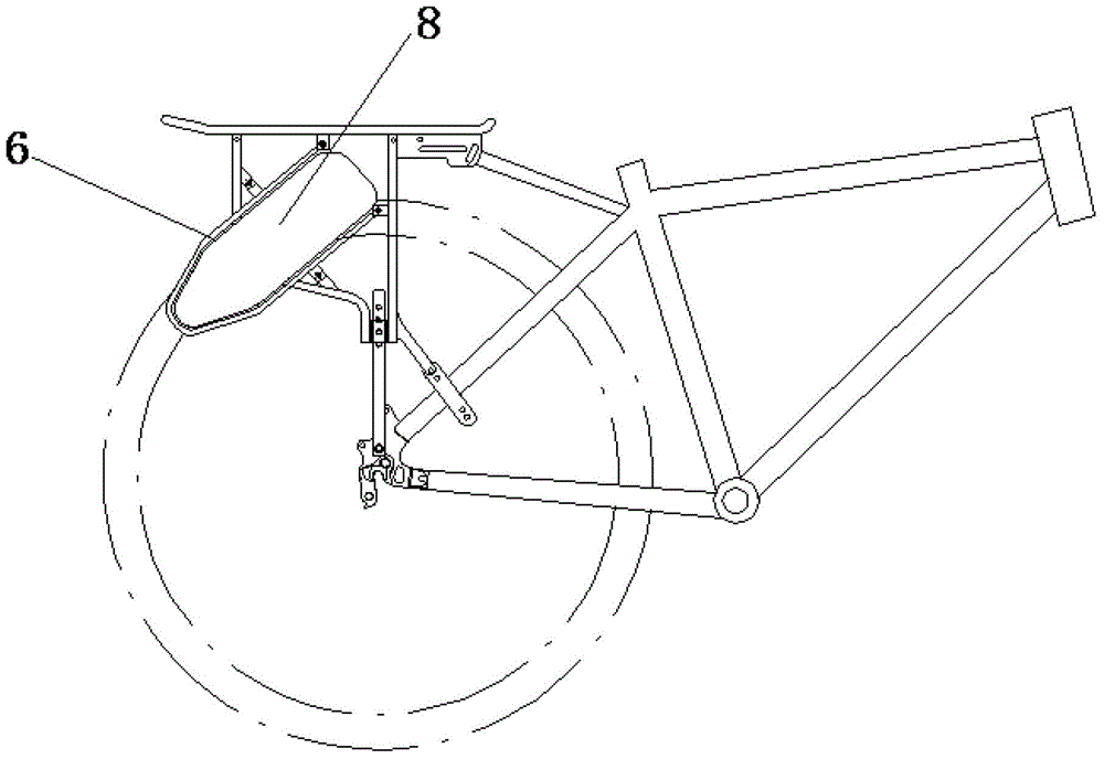 Rack for bicycle travel