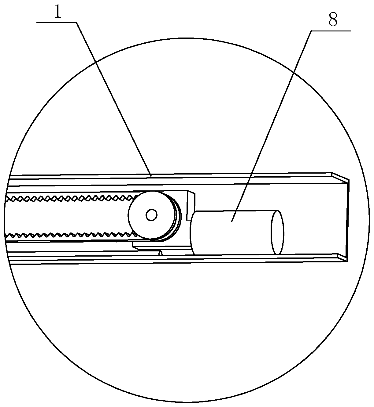 Control method of two-wing revolving door