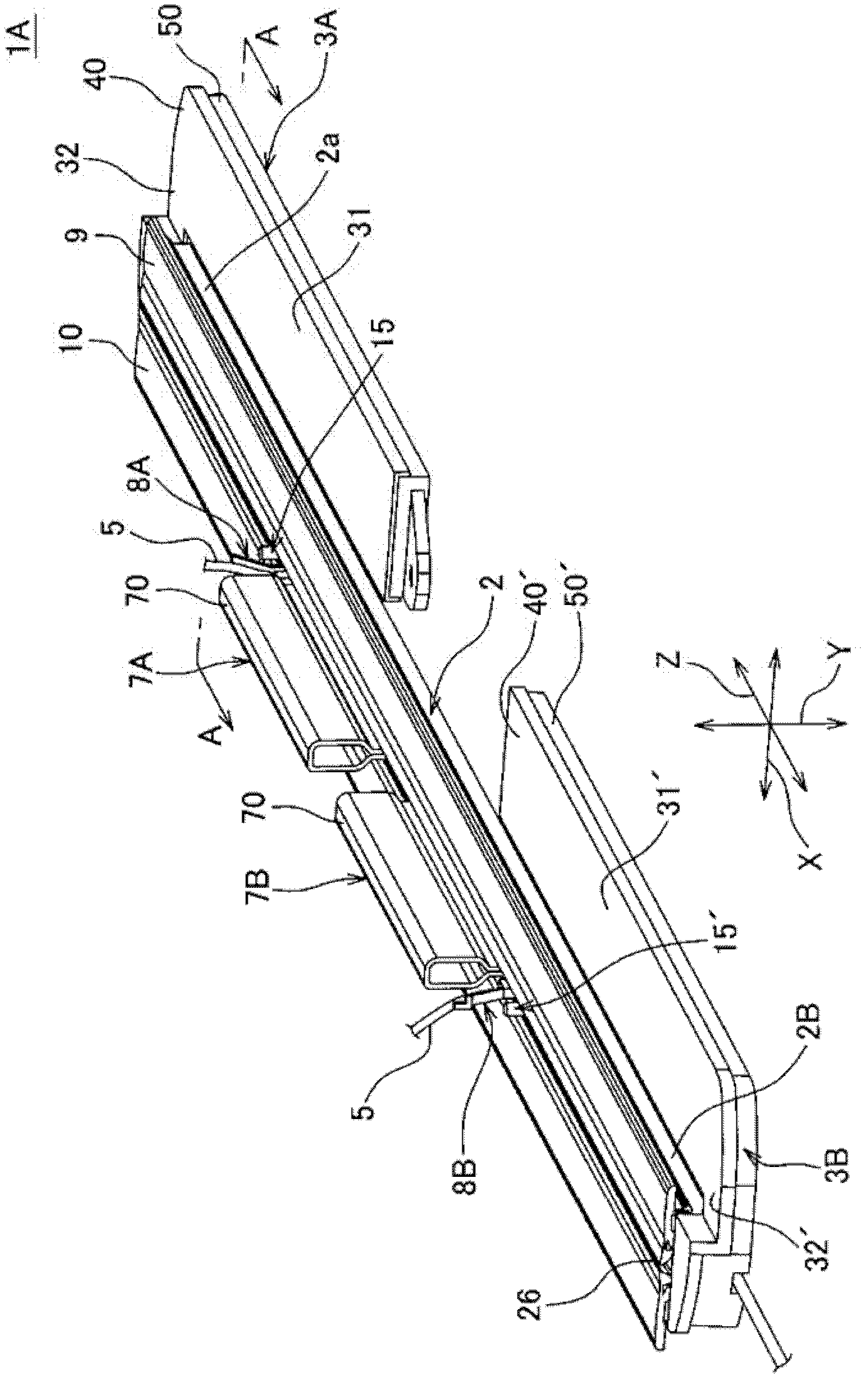 Wire harness routing device