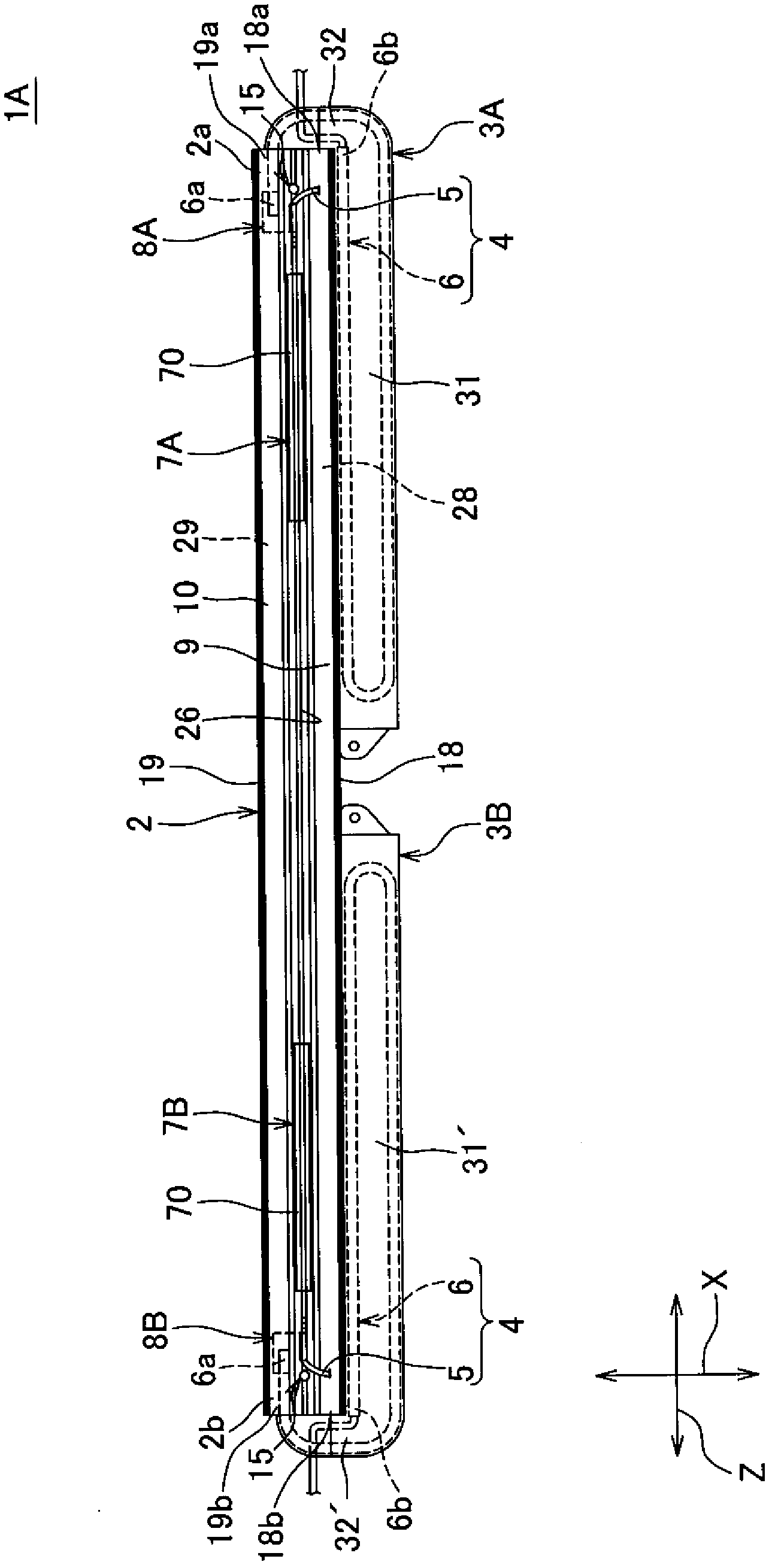 Wire harness routing device