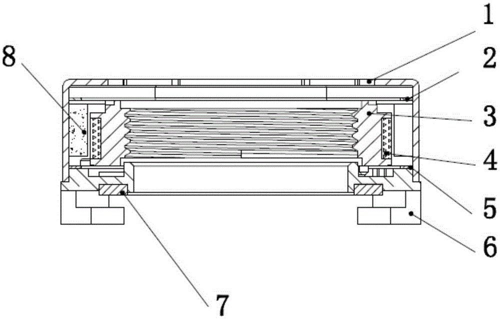 Ultra-thin VCM motor mounted in buckle type way