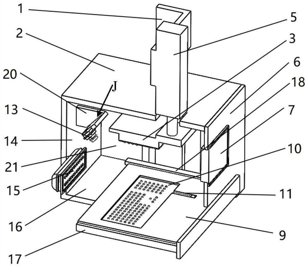 Intelligent detection method and device for LED lamp bead keyboard backlight module based on polar coordinates