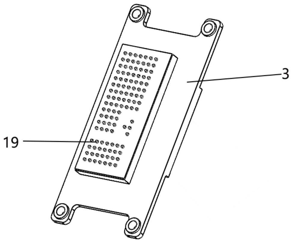 Intelligent detection method and device for LED lamp bead keyboard backlight module based on polar coordinates