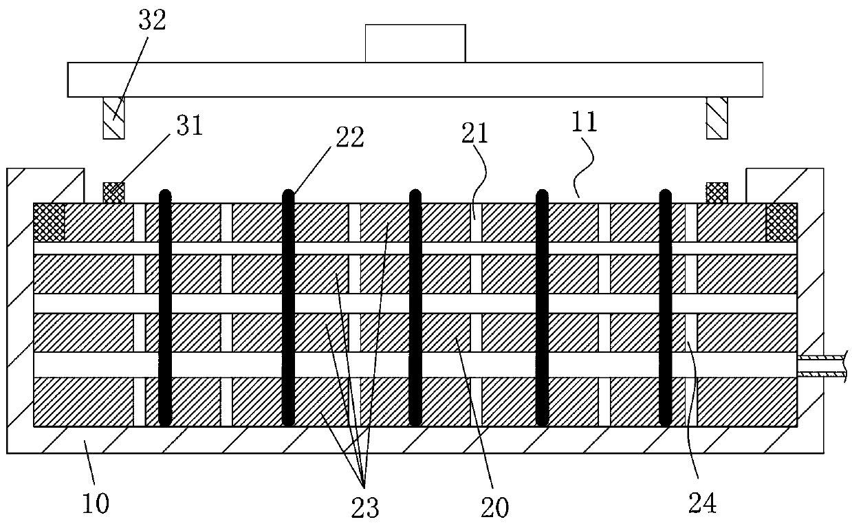 Test fixture for LED display circuit board