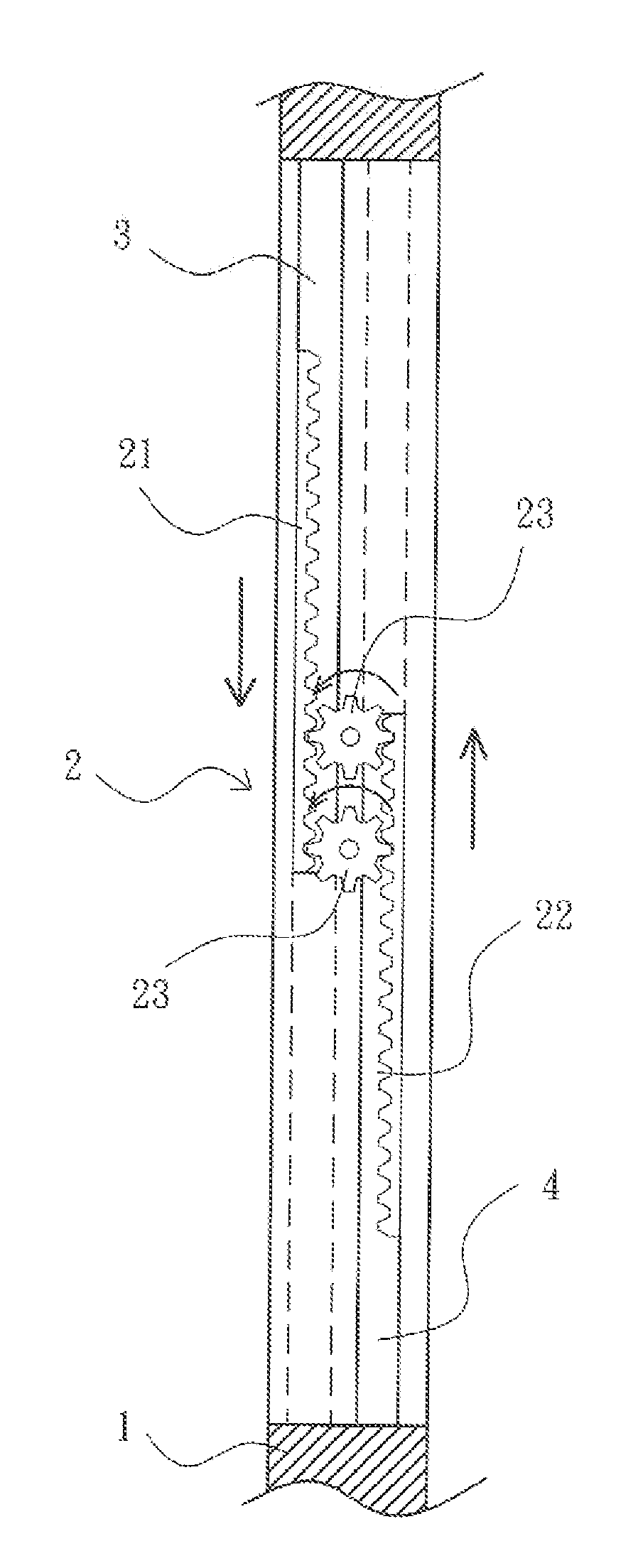 Linking-Up Ventilation Door/Window Panel Structure