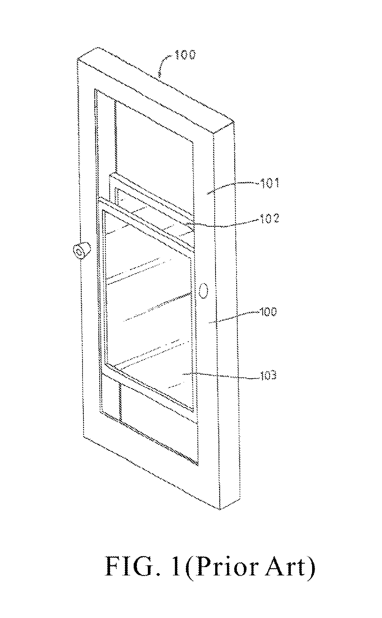 Linking-Up Ventilation Door/Window Panel Structure