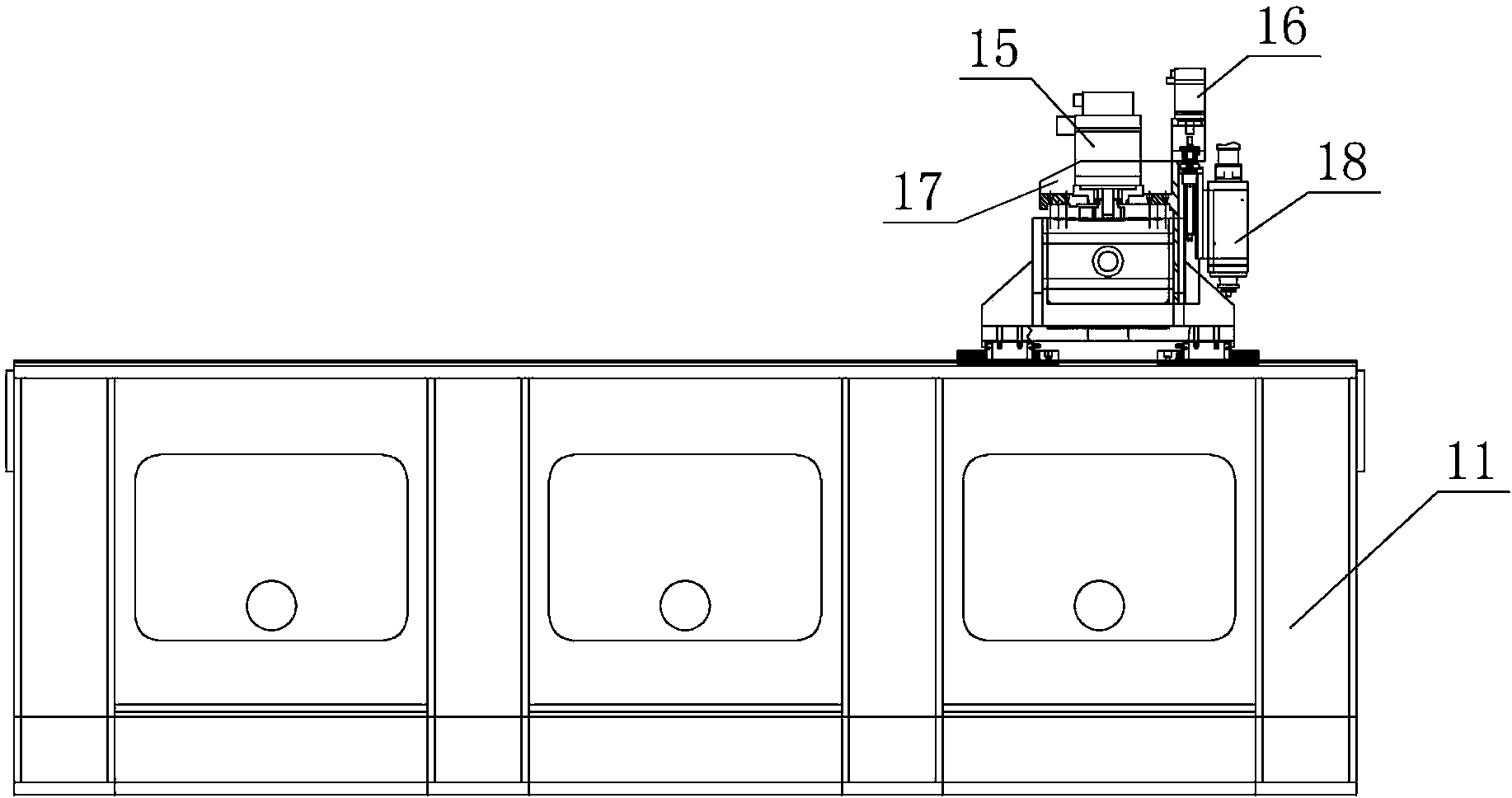 Uncoiling blanking production equipment and processing method by adoption of laser cutting technology