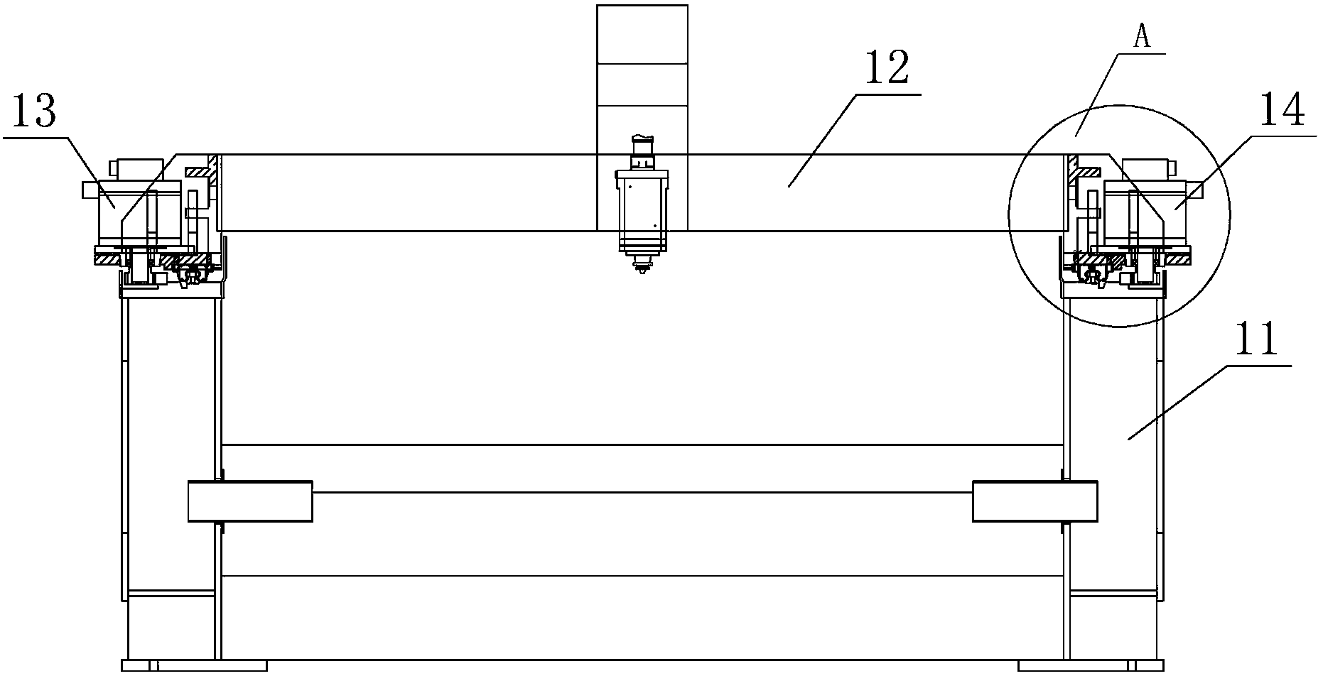 Uncoiling blanking production equipment and processing method by adoption of laser cutting technology