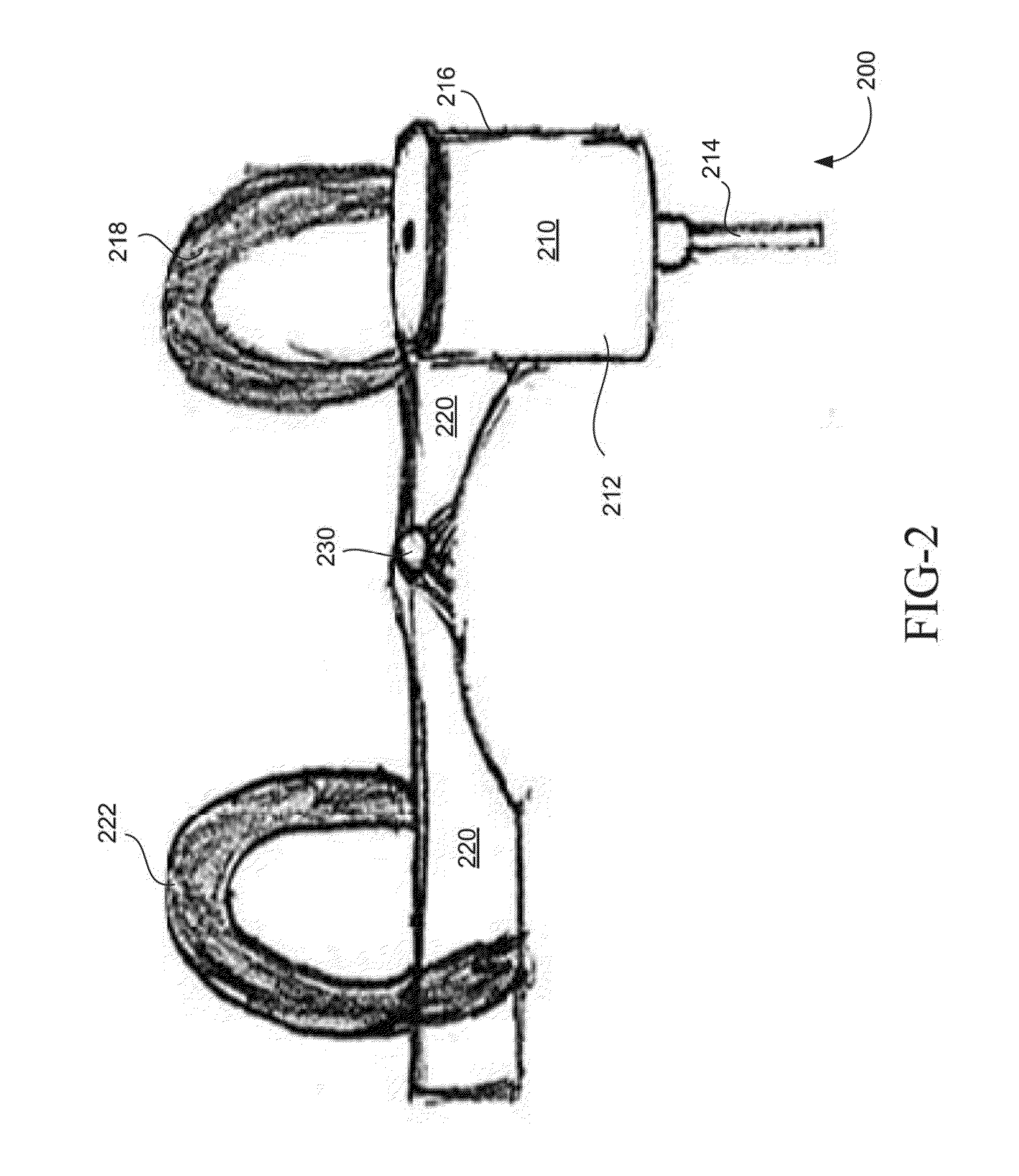 A finger mountable dental hand piece device