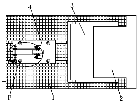 Assisted training rehabilitation device for severe paralysis patients