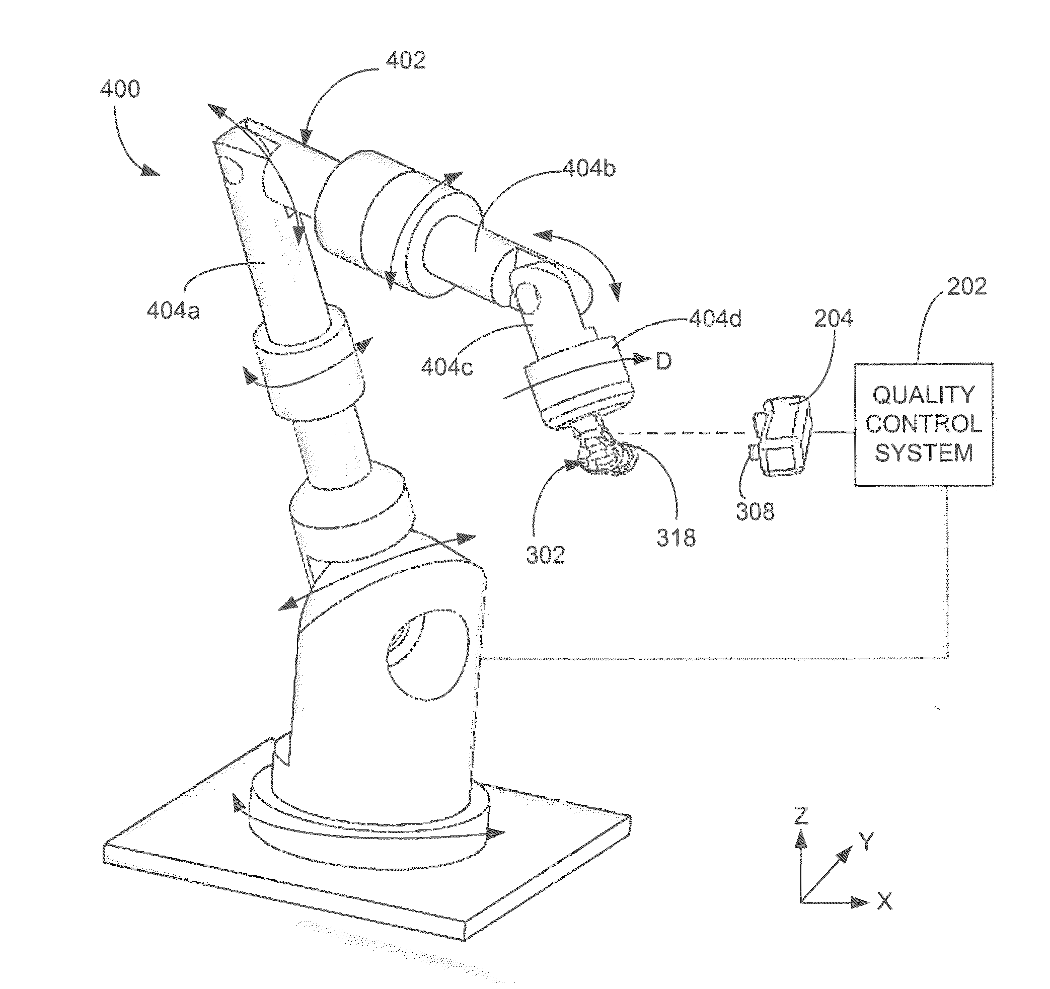 Quality control of an object during machining thereof