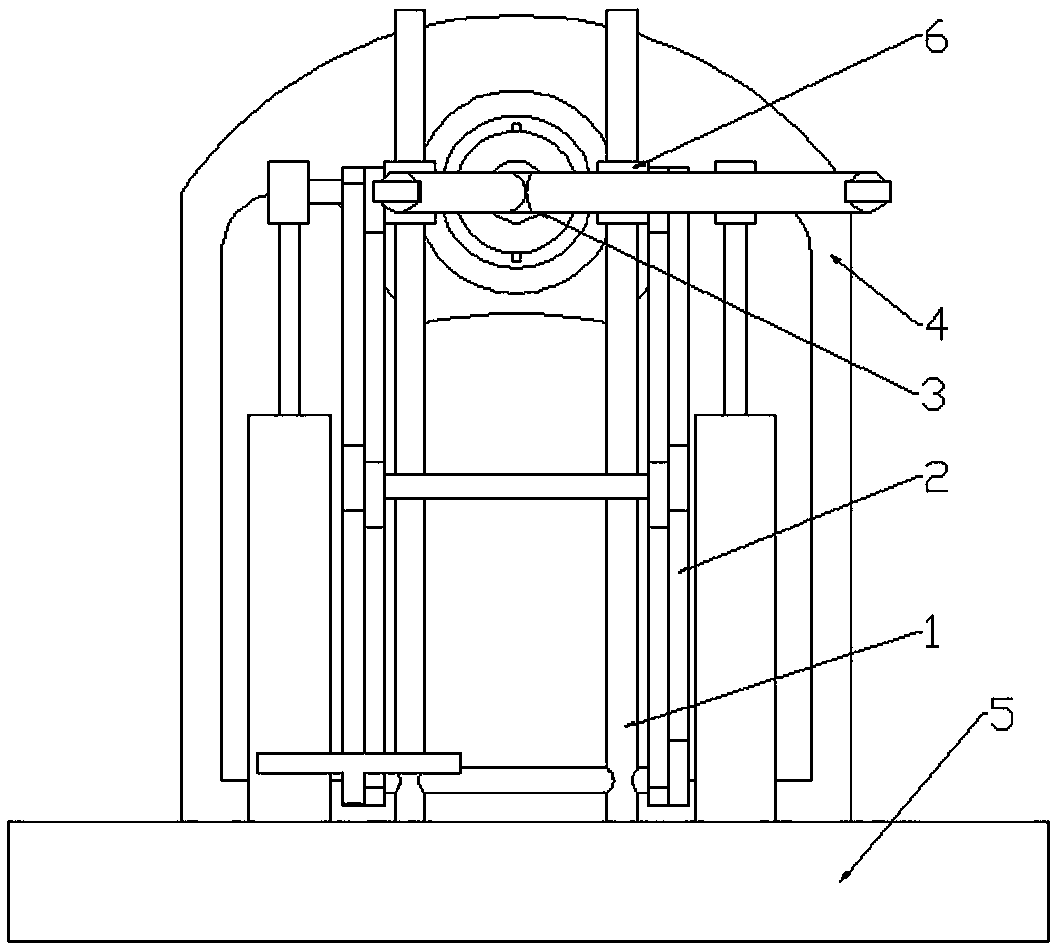 Vertical type bicycle parking device