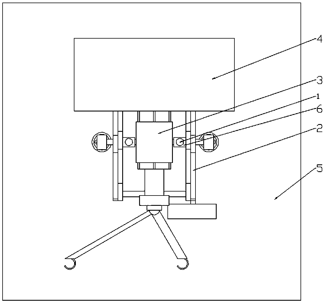 Vertical type bicycle parking device