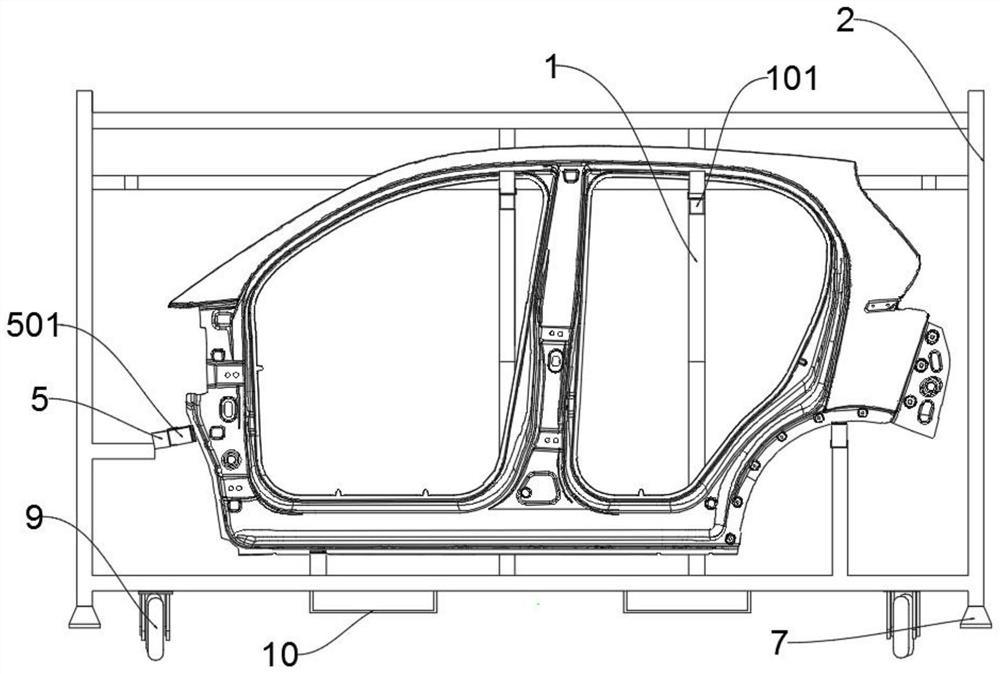 Peripheral side plate transfer working station apparatus