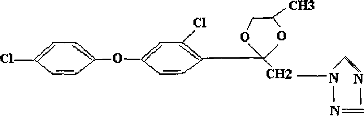 Sterilization composite containing bromothalonil and difenoconazole