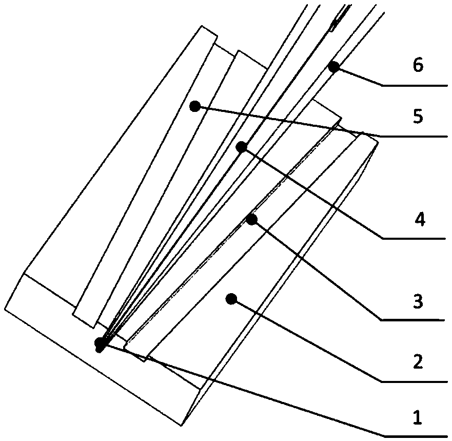 Droplet type scanning ion conductance microscope and probe and scanning method thereof