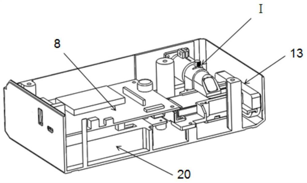 Handheld leukocyte counter and leukocyte counting method