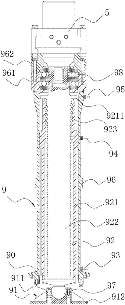 Electro-mechanical and hydraulic integrated design-based hydraulic leveling control system