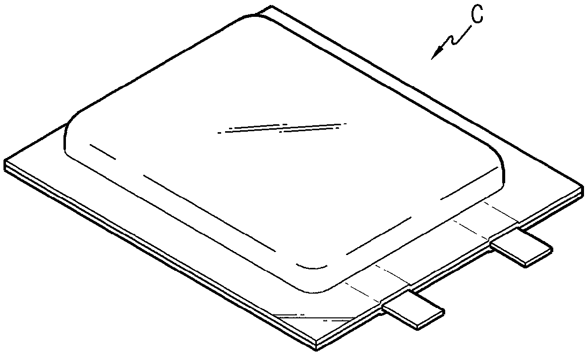 Battery module deformation prediction device