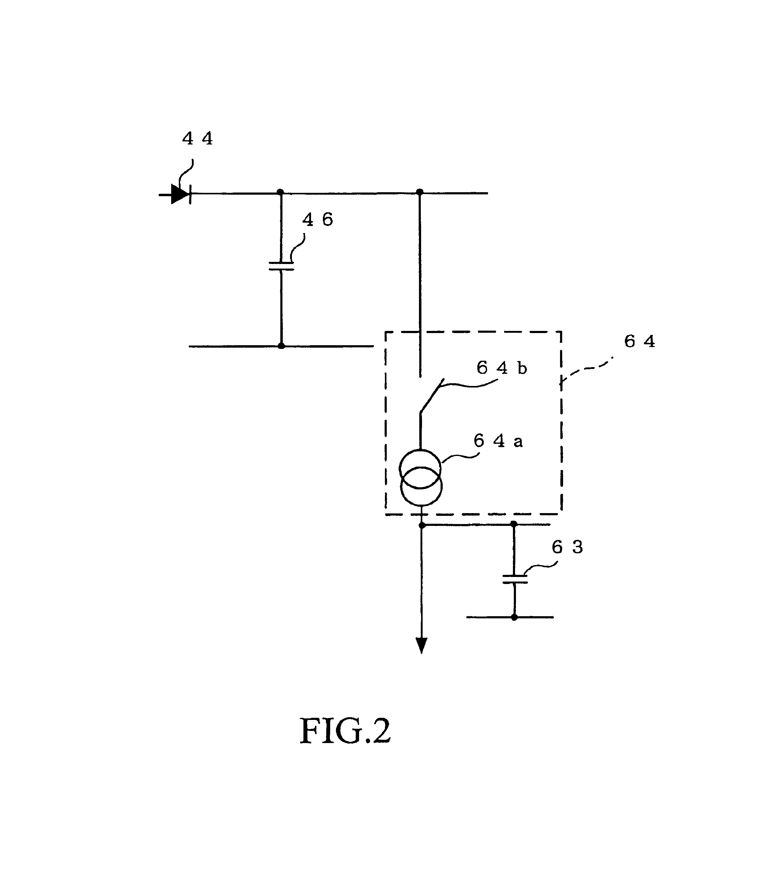 Circuit for starting power source apparatus