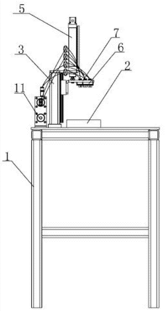 Multipoint once-injecting device