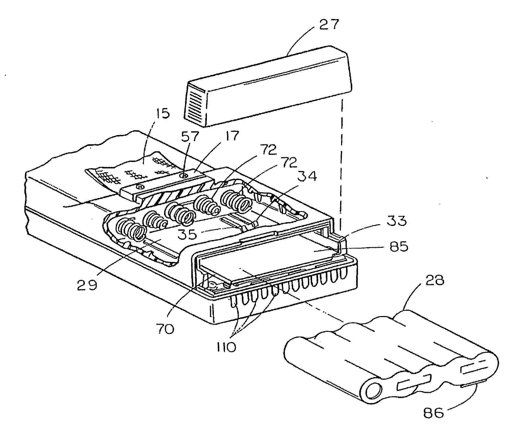 Portable computerized data communication device