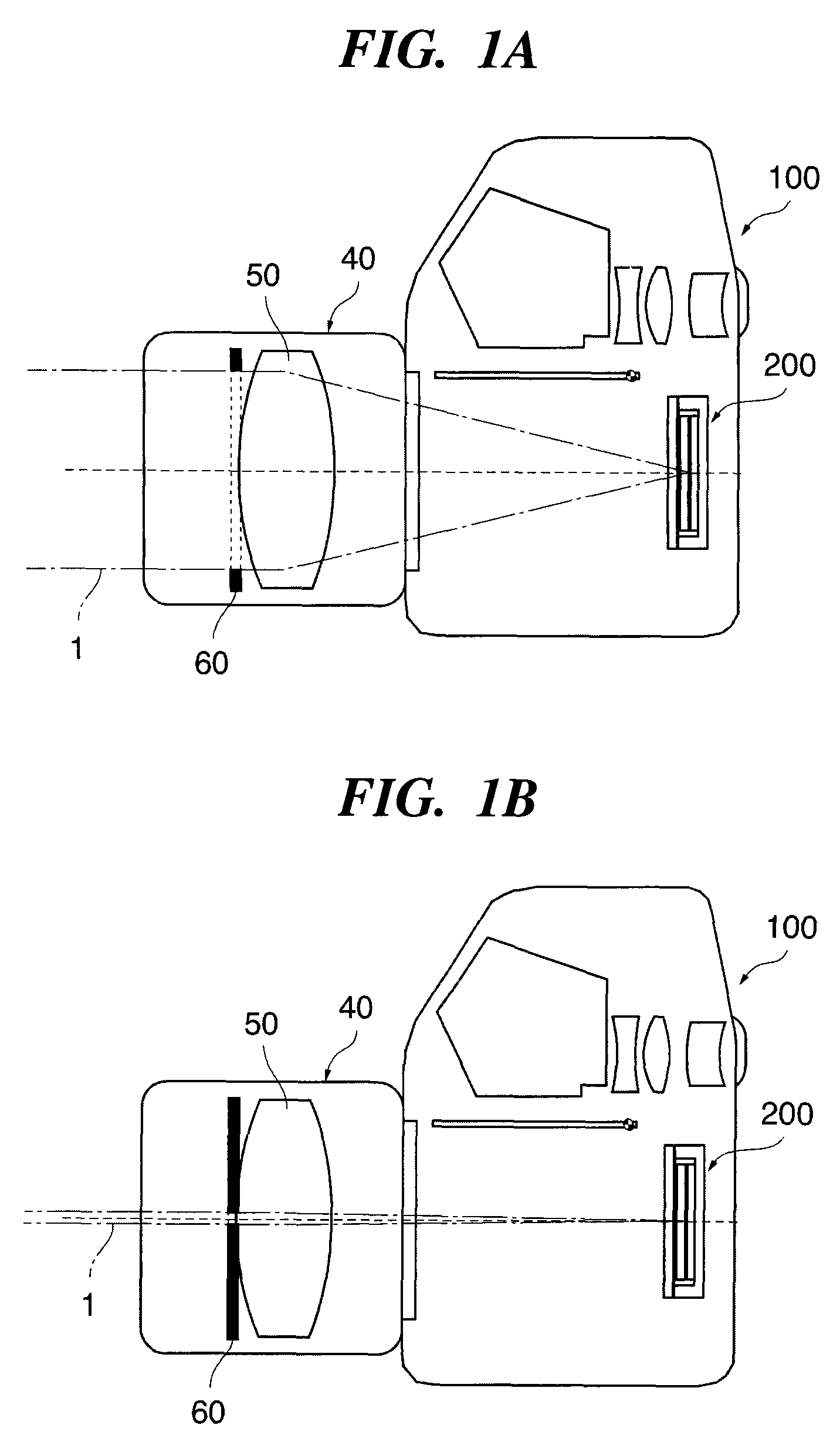 Image pickup element unit with an image pickup element on a substrate for picking up an image and an optical low pass filter spaced from the image pickup element