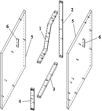 Model for researching jointed rock slope, and manufacturing method of the model