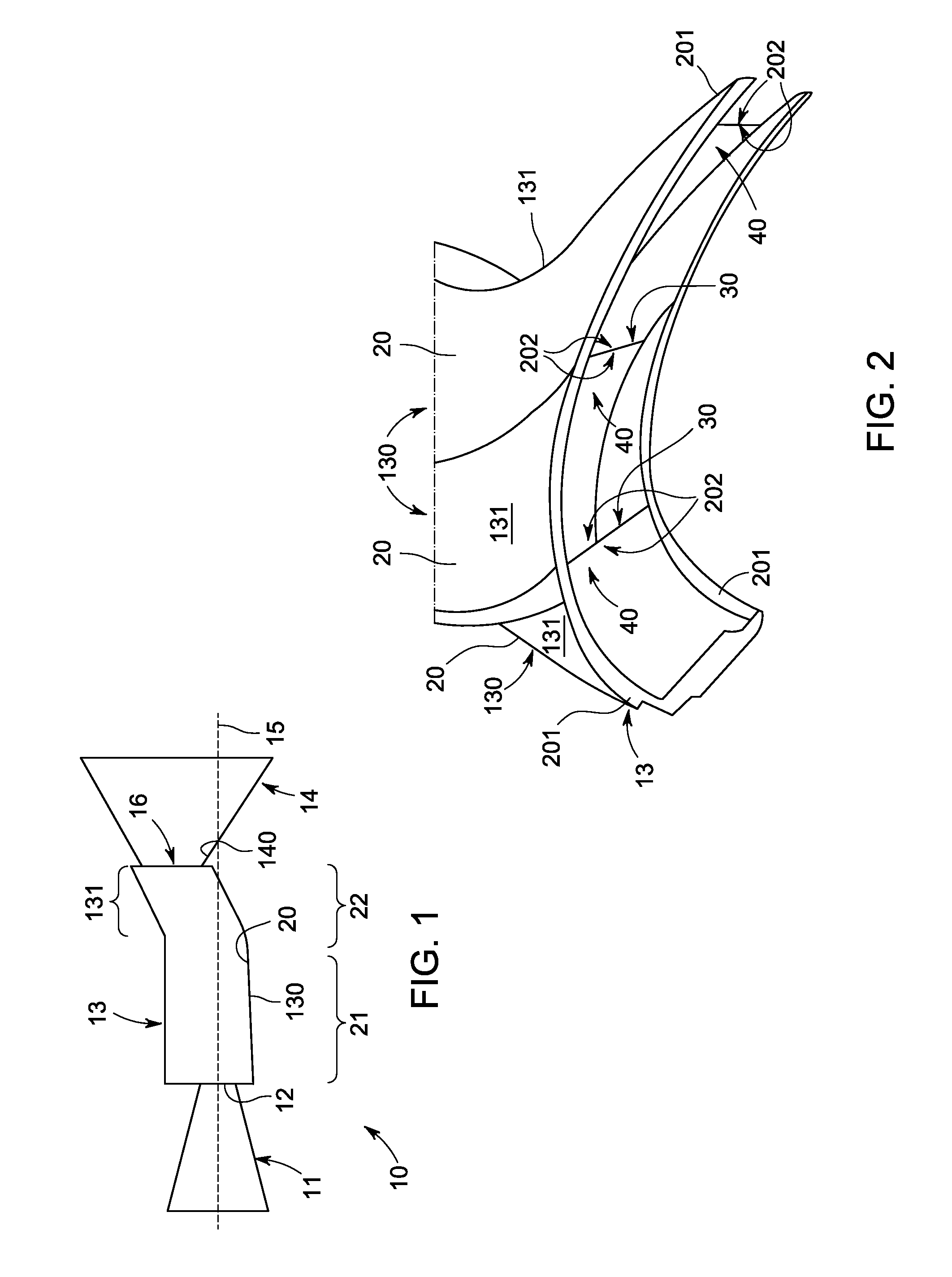 Transition nozzle