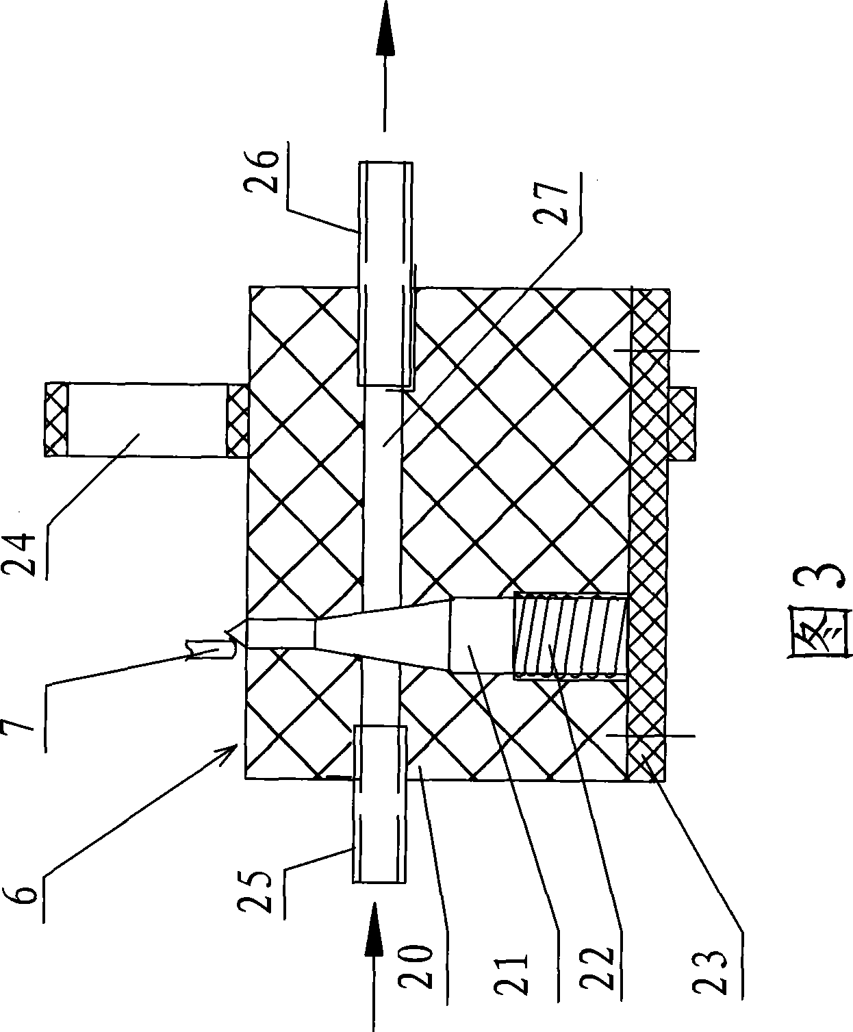 Water-saving type integrated ware