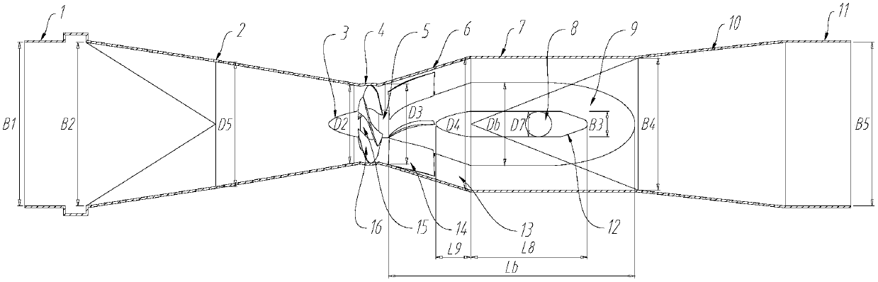 Large-scale lamp bulb tubular pump device