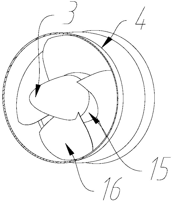 Large-scale lamp bulb tubular pump device