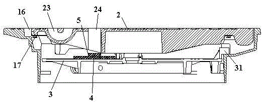 Inclined manhole cover alarm system and alarm method