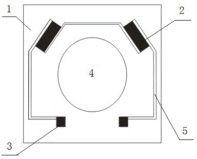 Micro thin-film resistance heater