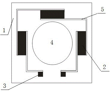 Micro thin-film resistance heater