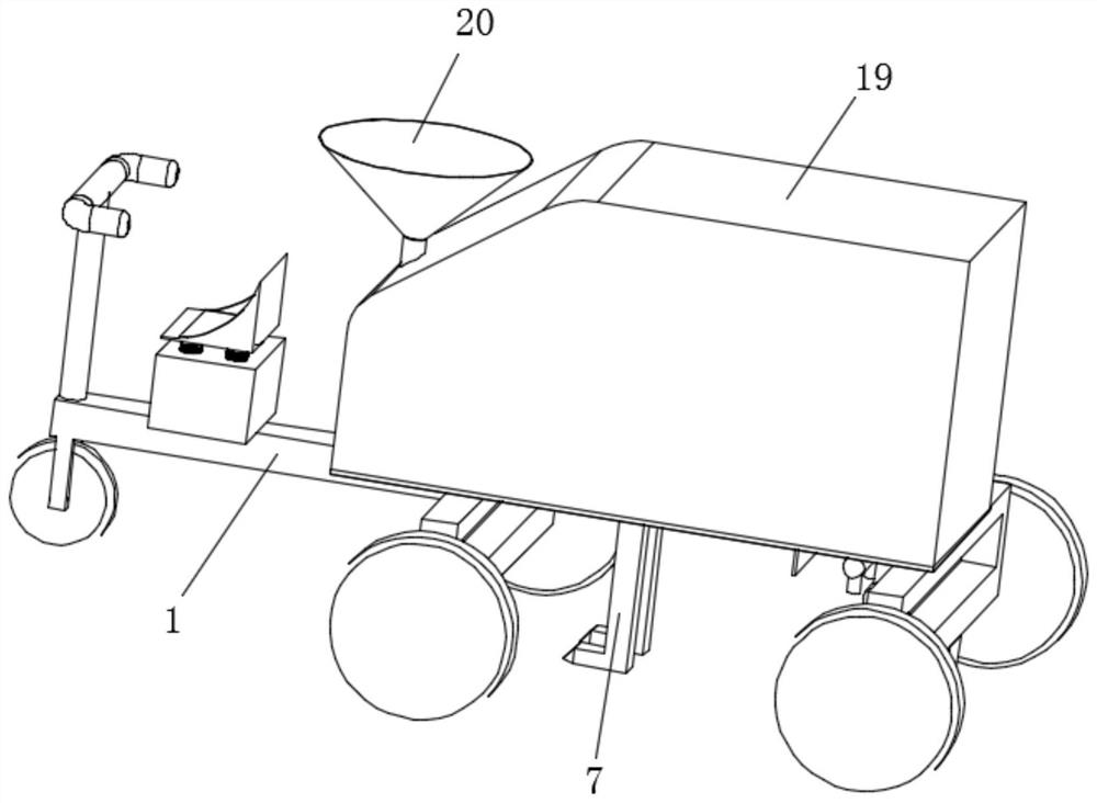 A potato automatic seeder